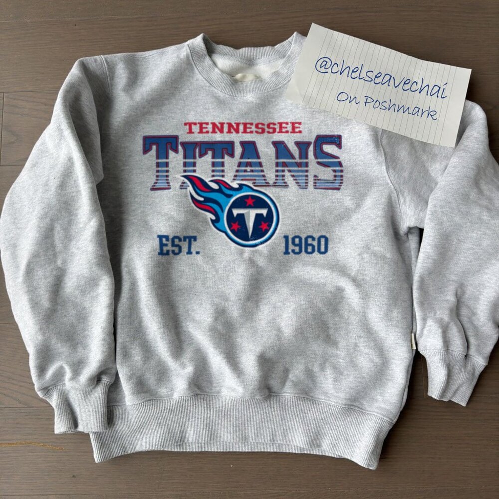 Vintage Tennessee Titans EST 1960 Team Logo Unisex Sweatshirt, Retro NFL Shirt